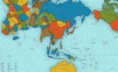 Carta Geografica Mondo Dettagliata Carta