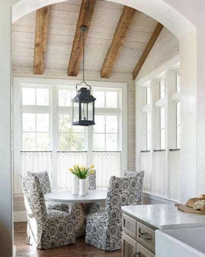 Because this is a wood ceiling, we felt the aesthetic would be nicer with a small amount of sheen. 9 Noteworthy Rustic Wood Ceilings | COCOCOZY