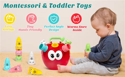 Pragym Montessori And Toddler Toys For 1 Year Old Boygirl