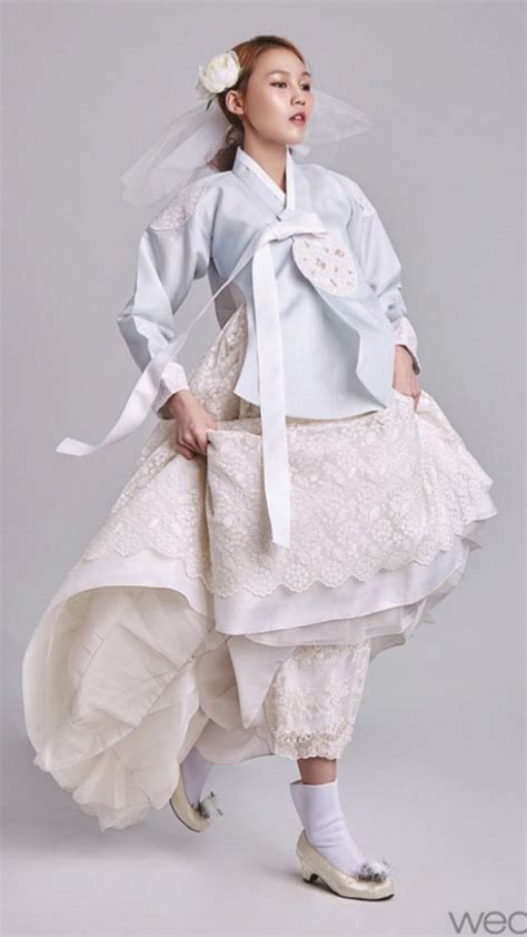 한복 Hanbok Korean Traditional Clothes Dress Modernhanbok Wedding