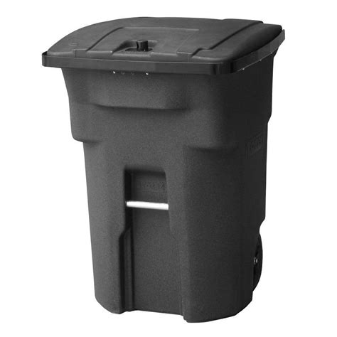 Toter 96 Gal Green Trash Can With Wheels And Attached Lid 025596 01grs