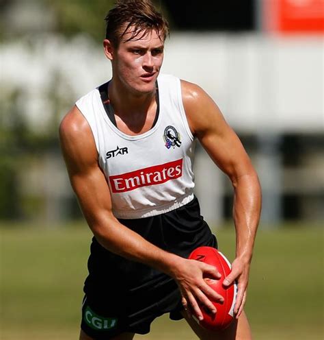 Darcy moore of the magpies looks on. Transformers: Which players have changed their body shape ...