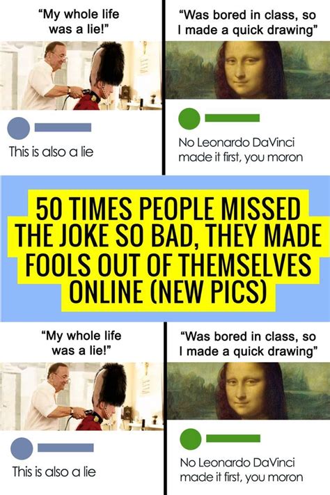 50 Times People Missed The Joke So Bad They Made Fools Out Of Themselves Online New Pics Artofit