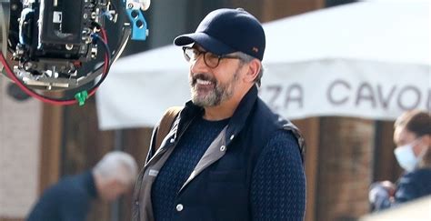 Steve Carell Spends The Day Filming ‘the Morning Show Season Two