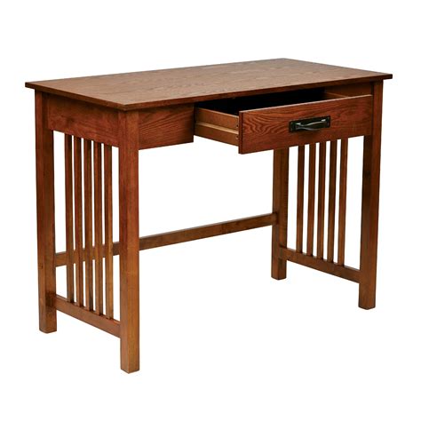 Shop Mission Style Ash Oak Desk Free Shipping On Orders Over 45