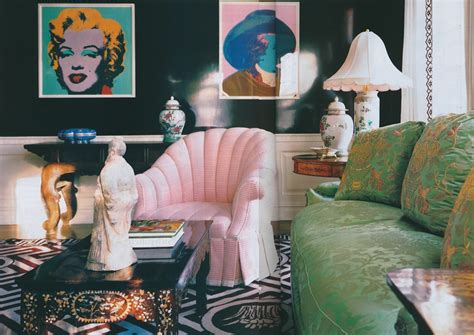 They are more traditional in style than i, but they put so much color and humor into their interiors that they've become some of my fave designers. The Peak of Chic®: The Work of Diamond Baratta