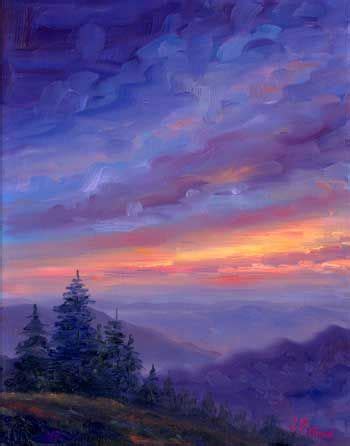 1900x1341 easy watercolor paintings exactly easy easy watercolor sunset. Mountain sunset view Appalachian (With images) | Mountain ...