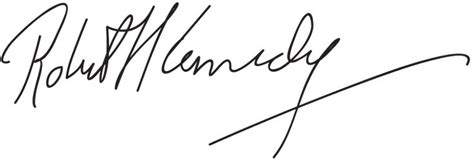File:Robert Kennedy Signature.svg | Robert kennedy, Kennedy, Robert
