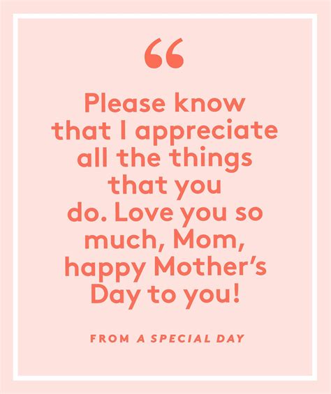 Mothers Day Poem Template