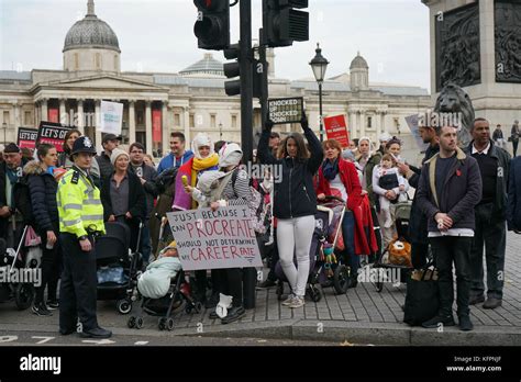 London Uk 31st Oct 2017 March Of The Mummies Demonstrations Across