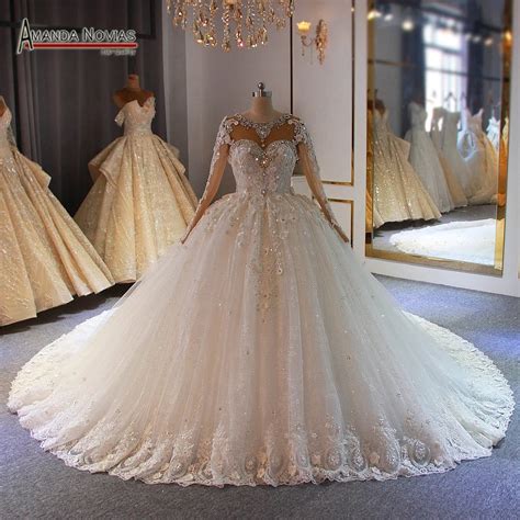 Bride Dress Amanda Novias Top Quality Custom Order Heavy Beading