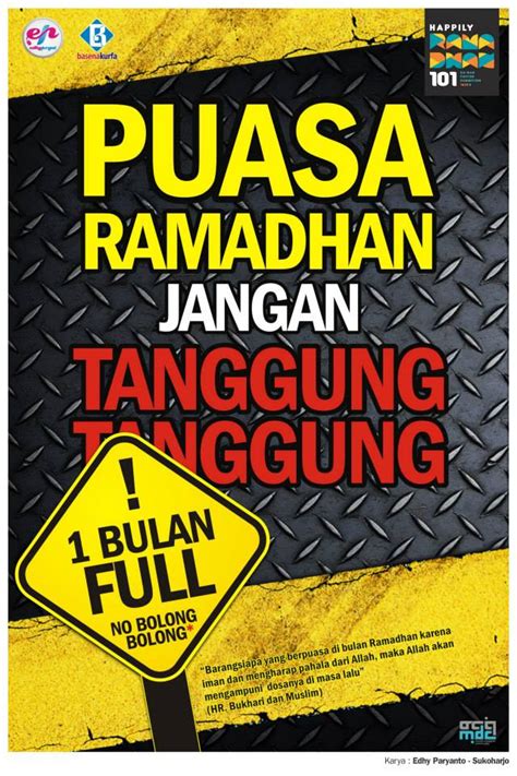 Dan biasanya akan di post di insta story wa, dan. 30 Poster Dakwah Happily Ramadhan 2015 / 1436H By MDC ...