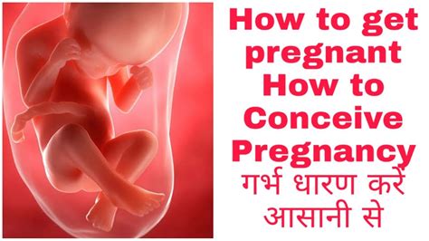 How To Get Pregnant How To Conceive Pregnancy Tips For Pregnancy गर्भ धारण कैसे करे Youtube