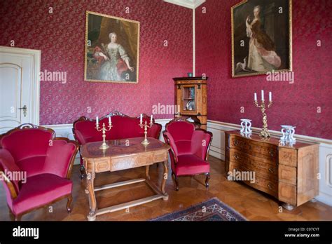 Interior Baroque Castle Festetics Kasteely Hi Res Stock Photography And