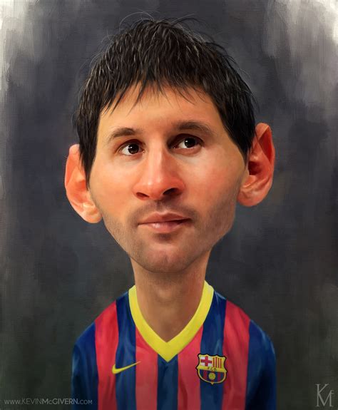 Lionel Messi Caricature On Behance