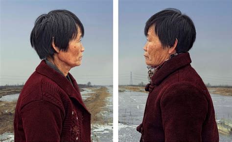 Portraits Of Identical Twins At Age 50 Reveal Similarities And