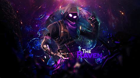 Cool Fortnite Raven Wallpapers On Wallpaperdog