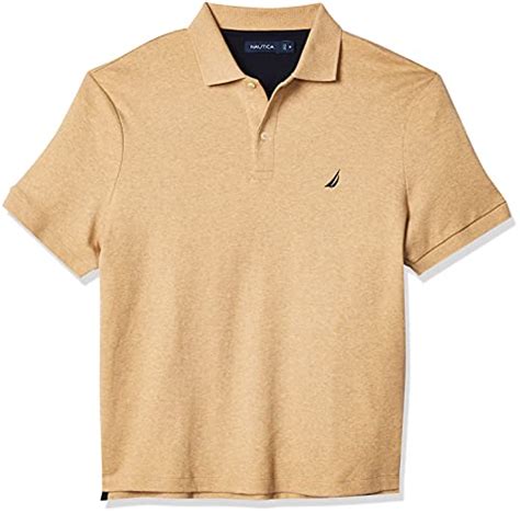 Nautica Men's Classic Fit Short Sleeve Solid Soft Cotton Polo Shirt
