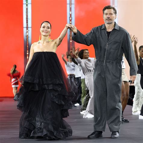 This Was The Moment Nikolaj Coster Waldau And His Wife Walked The Paris