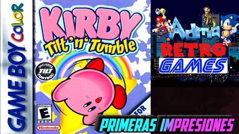 KIRBY TILT AND TUMBLE (GAME BOY COLOR) - PRIMERAS IMPRESIONES