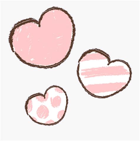 Kawaii Heart Png Kawaii Cute Heart Transparent Free Transparent