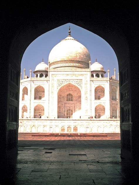 Stock Pictures The Taj Mahal At Agra