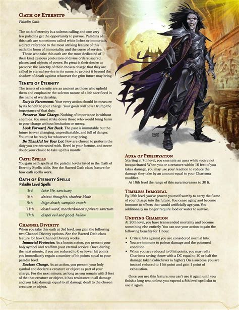 Dnd Paladin E Class Guide Oaths Spells Builds And More Wargamer Hot Sex Picture