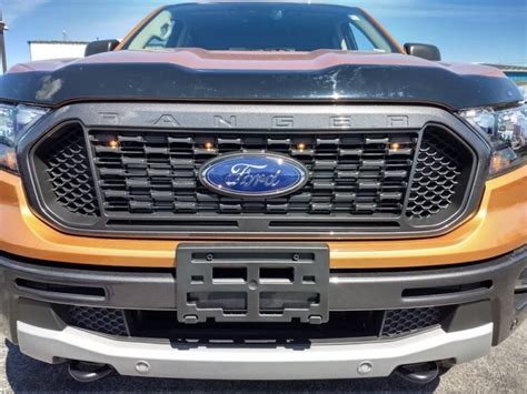 Ford Ranger 4 Led Light 2019 2020 Raptor Style Grill Only Xl And Xlt
