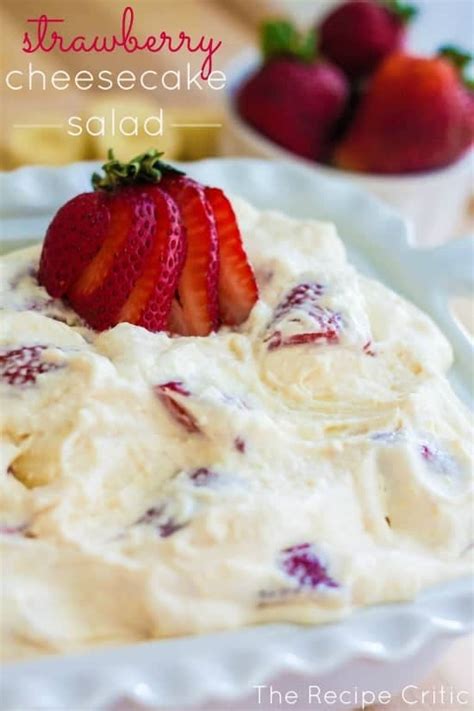 Strawberry Cheesecake Salad The Recipe Critic