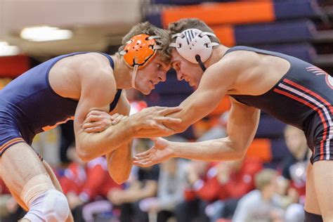 Illinois Wrestling No 9 Illini At Indiana Dual Preview The