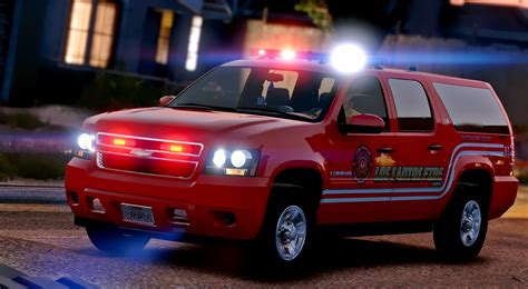 Los Santos Fire Department Chevrolet Suburban Els Gta5