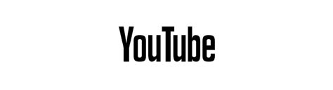 Fonts Logo Youtube Logo Font