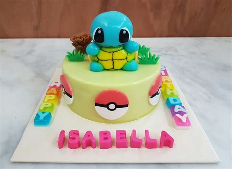 Yochanas Cake Delight Squirtle Pokemon Jelly Cake