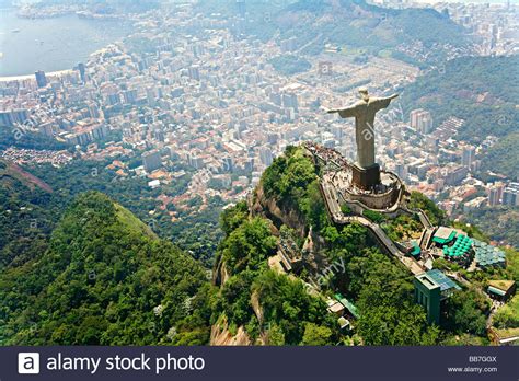 Christ The Redeemer On Corcovado Mountain Rio De Janeiro