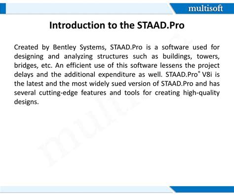 Staad Pro Introduction Pdf Benefitspasa
