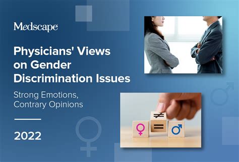 Medscape Physicians Views On Gender Discrimination Issues Report
