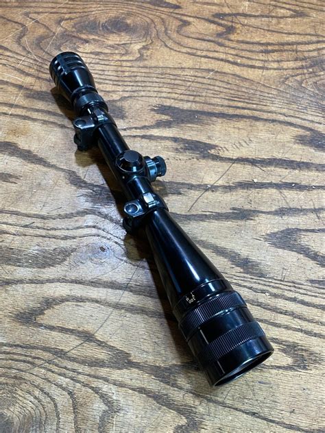 Vintage Redfield 4x12 Rifle Scope Accu Range Usmc M40 Marine Sniper