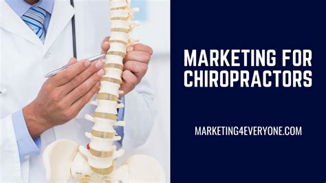 marketing for chiropractors marketing4everyone