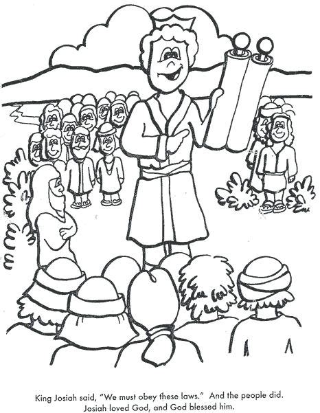Nehemiah Coloring Page