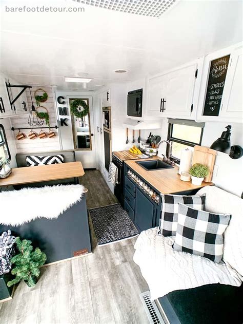 Check Out This Beautiful Farmhouse Inspired Rv Renovation And Read Step
