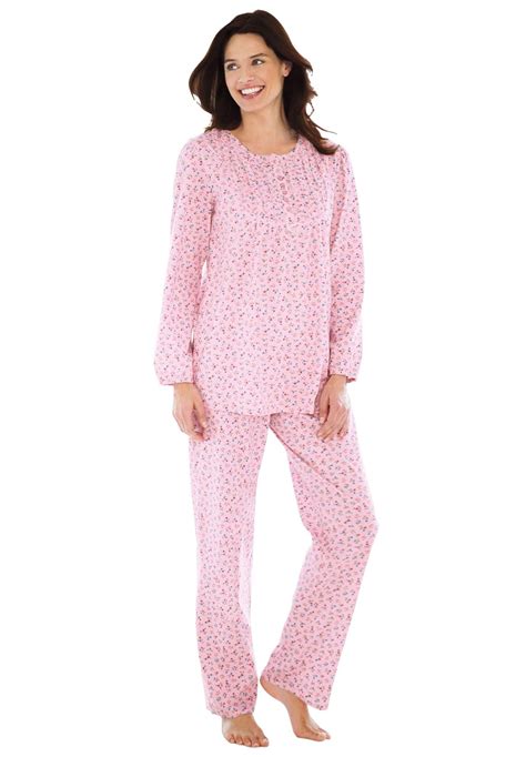 Cotton Knit Ruffled Pajamas By Only NecessitiesÂ® Cotton Knit Pajamas Clothes Plus Size Outfits