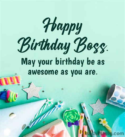 125 Best Happy Birthday Wishes For Boss Wishesmsg