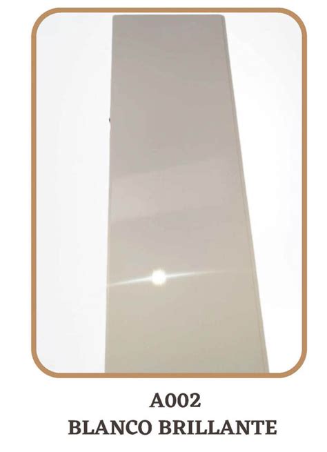 Techo Pvc Ref A Blanco Brillante Matiz Kolor Fusagasuga