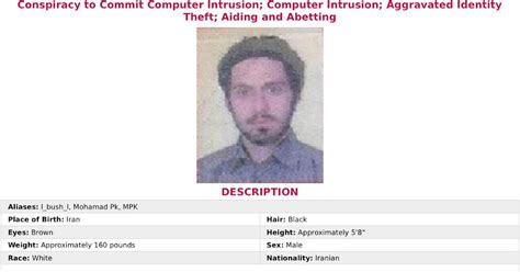 Kenneth Rijock S Financial Crime Blog Iranian Hacker Wanted By Fbi For