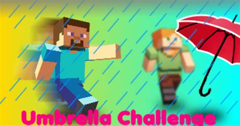 Umbrella Challenge Minecraft Pe Map Minecraft Hub