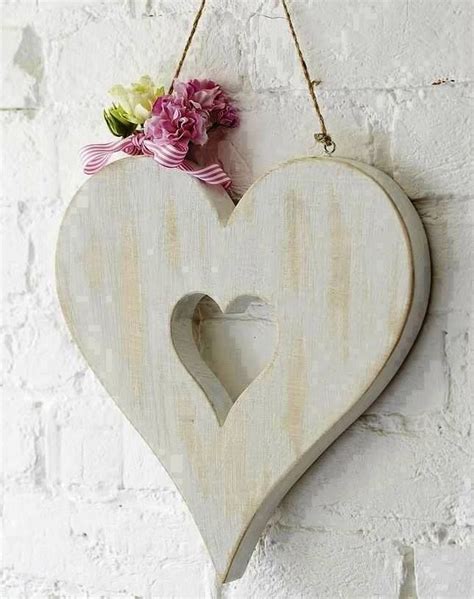 Bois De Coeur Heart Decorations Valentines Day Diy Wooden Hearts