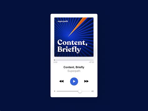 Content Briefly — Podcast Cover By Matt Worde On Dribbble