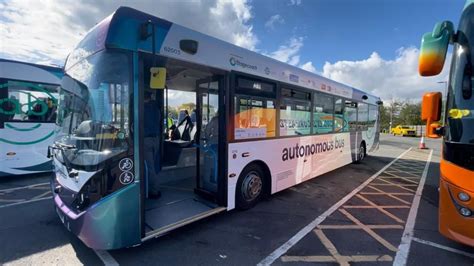 Uks First Driverless Bus Takes Passengers Over Forth Road Bridge