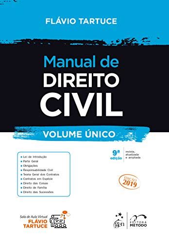 Livro Manual De Direito Civil Volume Único → Pdf Para Baixar E Imprimir Resumo Ficha Técnica