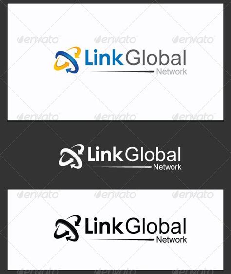 Edit Link Global Network - Logo Template | Logo templates, Logos, Logo
